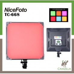NiceFoto RGB Led Video Light TC-668